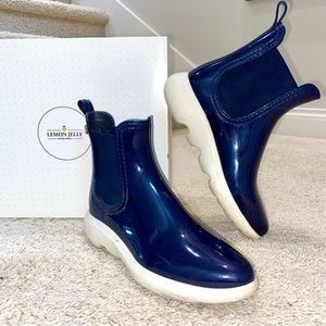 Lemon Jelly Gravity Women’s Rain Boots Size 8 w/ Original Box